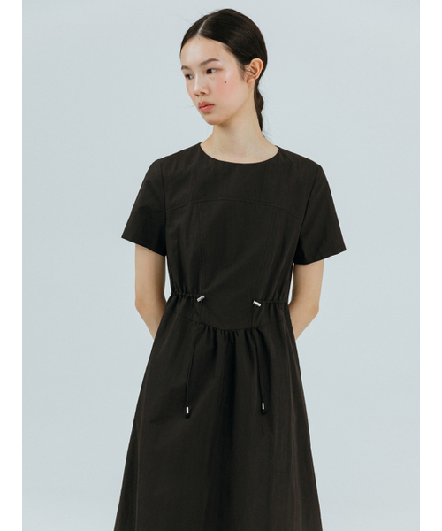 ETMON（エトモン）の「String Stopper Dress, Black（ワンピース・レディース・その他・S/M）」の3枚目の写真