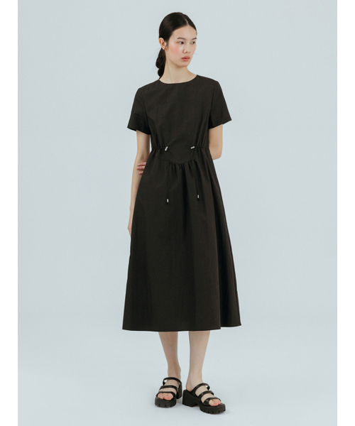 ETMON（エトモン）の「String Stopper Dress, Black（ワンピース・レディース・その他・S/M）」の4枚目の写真