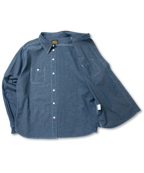 BLACKPP（ブラックピーピー）の「BLACK PP Chambray Shirts（シャツ/ブラウス・メンズ・その他・L/XL）」の3枚目の写真