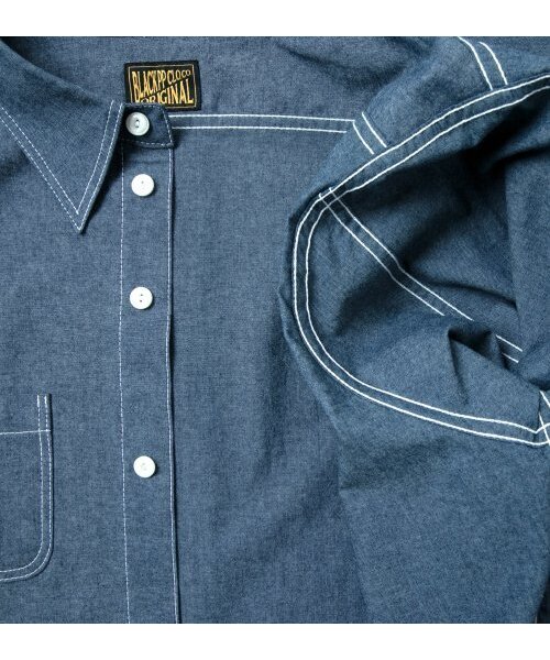 BLACKPP（ブラックピーピー）の「BLACK PP Chambray Shirts（シャツ/ブラウス・メンズ・その他・L/XL）」の4枚目の写真