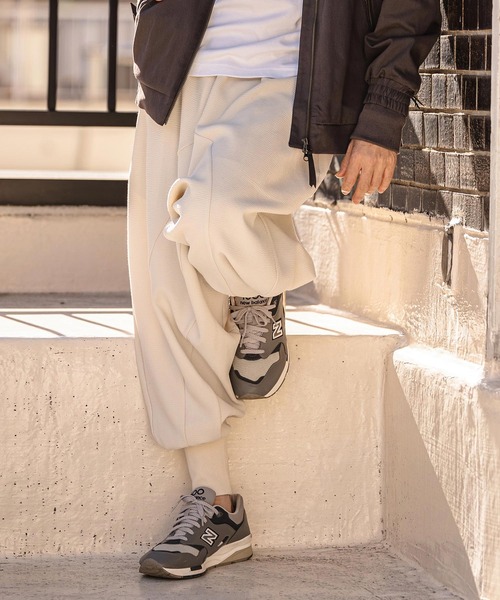 CAMBIO(カンビオ)の「mp14534-Sarouel Jogger Pants サルエルジョガーパンツ(S66326cmb)(その他パンツ・メンズ・ブラック/ネイビー/チャコール/キナリ・S/M/L)」の12枚目の写真