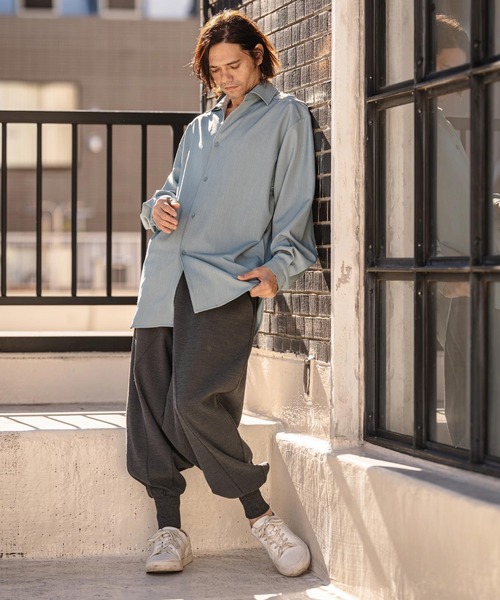 CAMBIO(カンビオ)の「mp14534-Sarouel Jogger Pants サルエルジョガーパンツ(S66326cmb)(その他パンツ・メンズ・ブラック/ネイビー/チャコール/キナリ・S/M/L)」の22枚目の写真