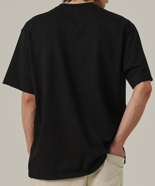 ANALOG MOOD(アナログムード)の「ベーシックロゴ半袖Tシャツ(ブラック)(Tシャツ/カットソー・メンズ・その他・S/M/L/XL/2XL)」の5枚目の写真