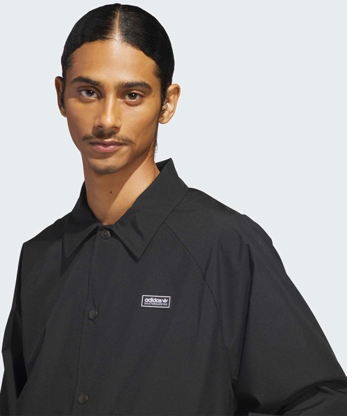 adidas（アディダス）の「スケートボーディング コーチジャケット / アディダスオリジナルス adidas Originals（ブルゾン・メンズ・イエロー/ブラック・XX-LARGE/X-SMALL/SMALL/MEDIUM/X-LARGE/3XL/LARGE）」の12枚目の写真