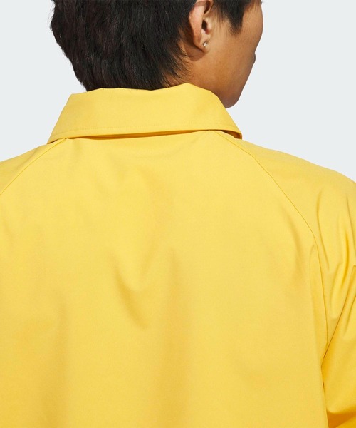 adidas（アディダス）の「スケートボーディング コーチジャケット / アディダスオリジナルス adidas Originals（ブルゾン・メンズ・イエロー/ブラック・XX-LARGE/X-SMALL/SMALL/MEDIUM/X-LARGE/3XL/LARGE）」の5枚目の写真