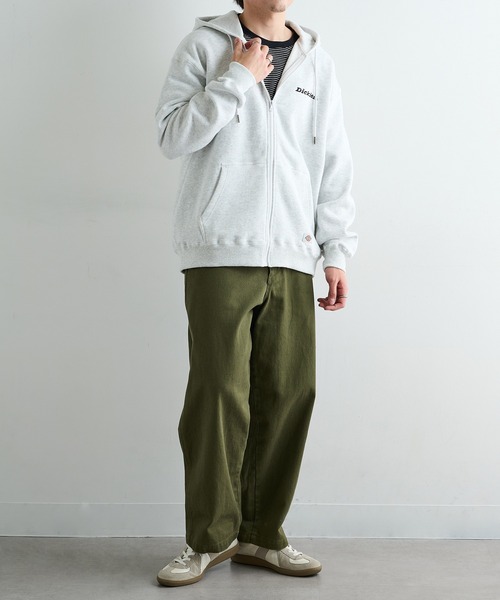 Dickies(ディッキーズ)の「【Dickies】裏起毛 フルZIPパーカー 4422-5704(パーカー・メンズ・ホワイト/ブルー/ブラック・XL/L/M)」の10枚目の写真