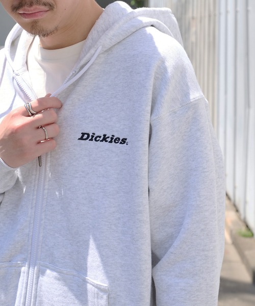 Dickies(ディッキーズ)の「【Dickies】裏起毛 フルZIPパーカー 4422-5704(パーカー・メンズ・ホワイト/ブルー/ブラック・XL/L/M)」の6枚目の写真