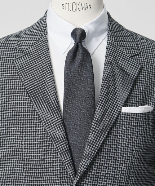 green label relaxing（グリーンレーベルリラクシング）の「GLR ジャパン ヴィンテージ 8.0cm ソリッド ネクタイ（ネクタイ・メンズ・ライトピンク/ワイン/ダークブラウン/ダークグレー/ベージュ/ロイヤルブルー/ネイビー・FREE）」の2枚目の写真