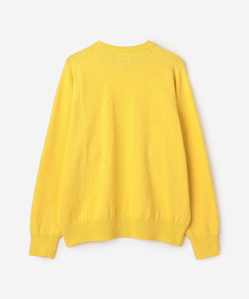 Morris & Sons(モリスアンドサンズ)の「MORRIS & SONS | コットン サドルショルダーニット MEN(ニット/セーター・メンズ・グレー/ネイビー/ブラウン/オレンジ/イエロー・3/2)」の12枚目の写真