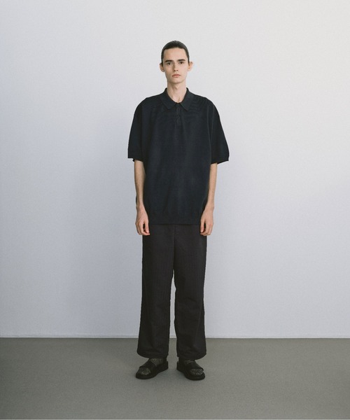 DAIWA PIER39(ダイワピア39)の「DAIWA PIER39 TECH KNIT POLO S/S ダイワピア39 BE-43026(ニット/セーター・メンズ・ブラック/ブルー/ブラウン・XL/L/M/S)」の5枚目の写真