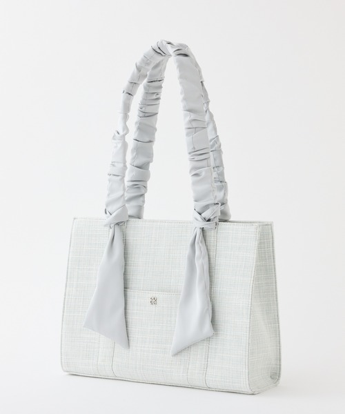 セール】A4サイズ対応・キャリーオン可能/ギャザーハンドルトート