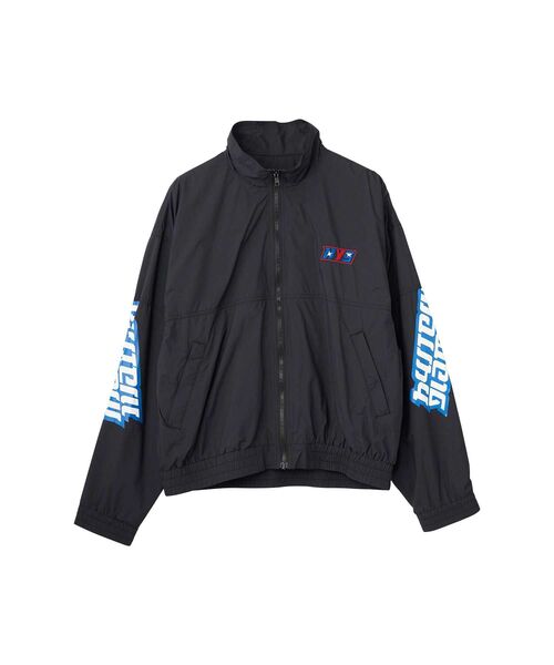 HYSTERIC GLAMOUR（ヒステリックグラマー）の「FAST STAR スタンドカラーブルゾン（ブルゾン・メンズ・ブラック/グリーン/ネイビー・SMALL/MEDIUM/LARGE/X-LARGE）」の2枚目の写真