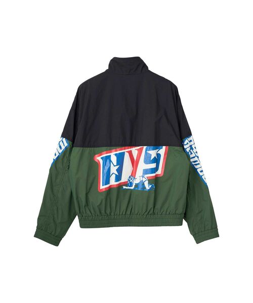 HYSTERIC GLAMOUR（ヒステリックグラマー）の「FAST STAR スタンドカラーブルゾン（ブルゾン・メンズ・ブラック/グリーン/ネイビー・SMALL/MEDIUM/LARGE/X-LARGE）」の4枚目の写真