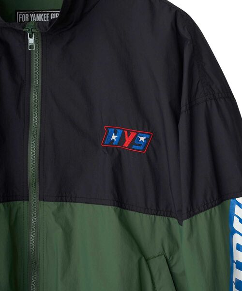 HYSTERIC GLAMOUR（ヒステリックグラマー）の「FAST STAR スタンドカラーブルゾン（ブルゾン・メンズ・ブラック/グリーン/ネイビー・SMALL/MEDIUM/LARGE/X-LARGE）」の5枚目の写真