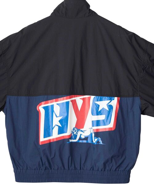 HYSTERIC GLAMOUR（ヒステリックグラマー）の「FAST STAR スタンドカラーブルゾン（ブルゾン・メンズ・ブラック/グリーン/ネイビー・SMALL/MEDIUM/LARGE/X-LARGE）」の16枚目の写真