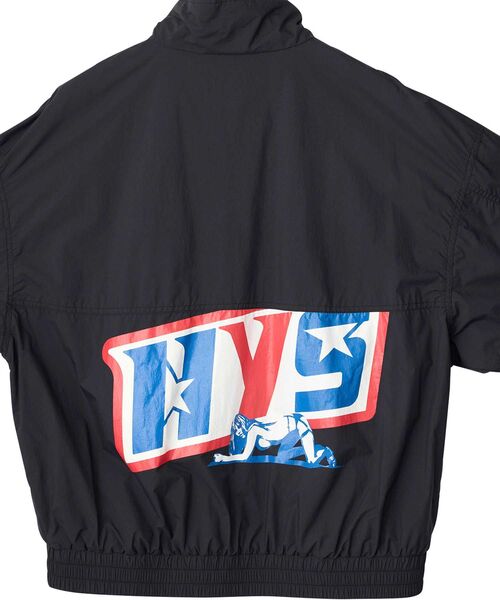 HYSTERIC GLAMOUR（ヒステリックグラマー）の「FAST STAR スタンドカラーブルゾン（ブルゾン・メンズ・ブラック/グリーン/ネイビー・SMALL/MEDIUM/LARGE/X-LARGE）」の21枚目の写真