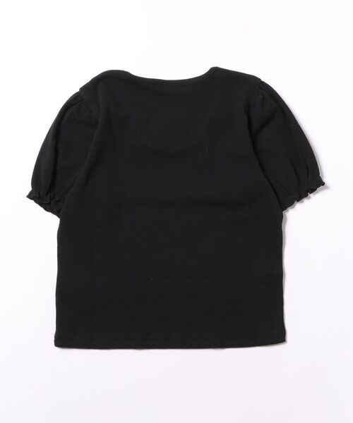 coca（coca）（コカ）の「キッズ　リブレイヤードリボントップス（Tシャツ/カットソー・キッズ・ホワイト/ブラック・120/130/140/150）」の22枚目の写真