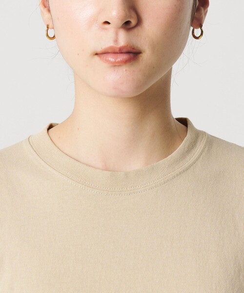 FUNG（ファング）の「【別注】＜FUNG＞プリント Tシャツ（Tシャツ/カットソー・レディース・ベージュ/ダークグレー/ホワイト・XS）」の17枚目の写真