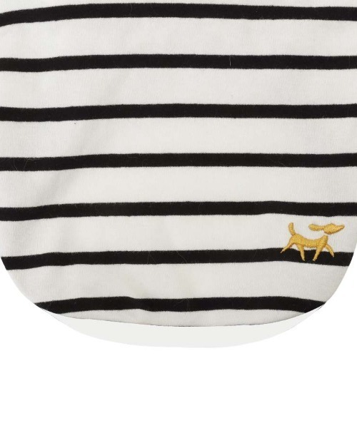ROPE' PICNIC(ロペピクニック)の「ROPE' PICNIC/セーラーカラーボーダーカットソー(ペットウェア・レディース・ブラック/ブラウン・2M/2L/L/M/S/XS/2XS)」の13枚目の写真