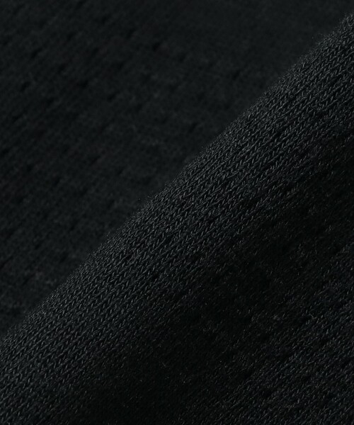 BEAMS(ビームス)の「メッシュ ボーダー ポロ【ワイドフィット】(ポロシャツ・メンズ・ブラック/グレー・L/S/M/XL)」の12枚目の写真