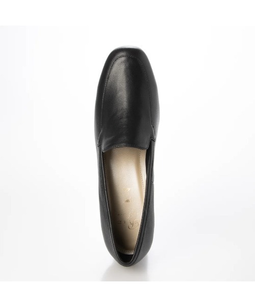 Riz raffinee（リズラフィーネ）の「【レイン対応】【3E】ヒールアップローファー（ローファー・レディース・ブラック・22cm/22.5cm/23.5cm/24cm/24.5cm/25cm）」の4枚目の写真