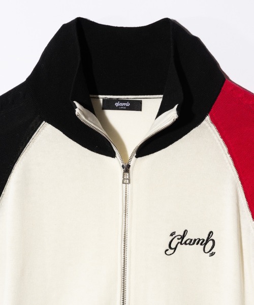 glamb（グラム）の「Knit Track Jacket / ニットトラックジャケット（ニット/セーター・メンズ・ホワイト/ブラック・M/L）」の14枚目の写真