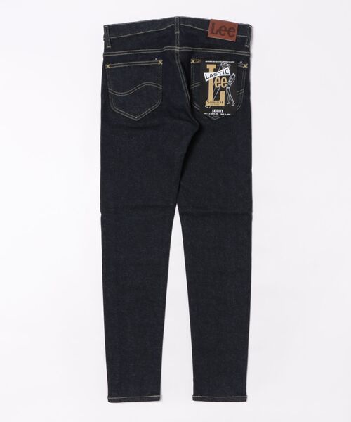 Lee(リー)の「Lee/リー【ハイパワーストレッチ】Lee LASTIC スキニーデニムパンツ(デニムパンツ・メンズ・インディゴブルー・MEDIUM/LARGE/X-LARGE/X-SMALL/SMALL)」の2枚目の写真