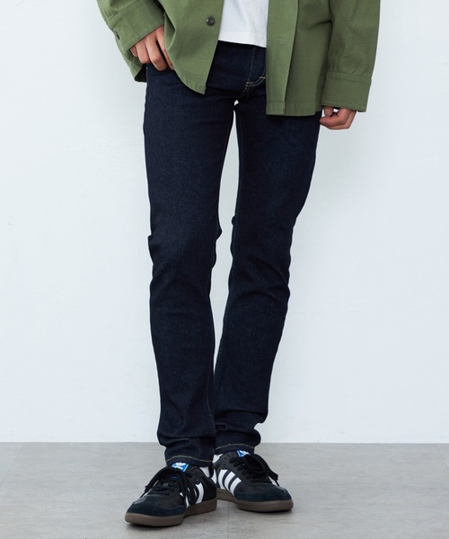 Lee(リー)の「Lee/リー【ハイパワーストレッチ】Lee LASTIC スキニーデニムパンツ(デニムパンツ・メンズ・インディゴブルー・MEDIUM/LARGE/X-LARGE/X-SMALL/SMALL)」の1枚目の写真