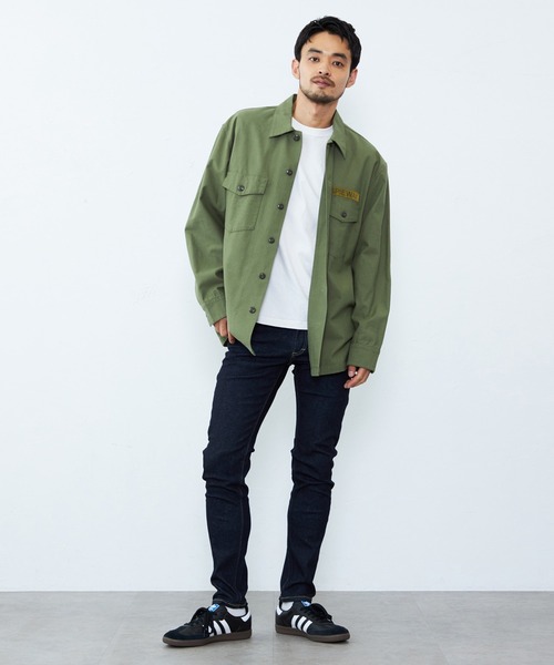 Lee(リー)の「Lee/リー【ハイパワーストレッチ】Lee LASTIC スキニーデニムパンツ(デニムパンツ・メンズ・インディゴブルー・MEDIUM/LARGE/X-LARGE/X-SMALL/SMALL)」の3枚目の写真