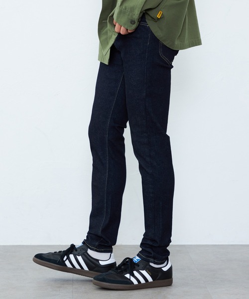 Lee(リー)の「Lee/リー【ハイパワーストレッチ】Lee LASTIC スキニーデニムパンツ(デニムパンツ・メンズ・インディゴブルー・MEDIUM/LARGE/X-LARGE/X-SMALL/SMALL)」の5枚目の写真