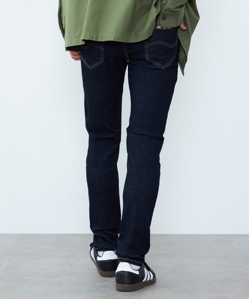 Lee(リー)の「Lee/リー【ハイパワーストレッチ】Lee LASTIC スキニーデニムパンツ(デニムパンツ・メンズ・インディゴブルー・MEDIUM/LARGE/X-LARGE/X-SMALL/SMALL)」の7枚目の写真