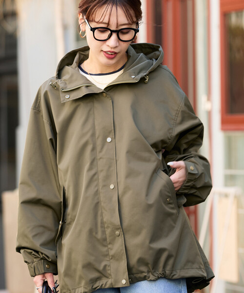 FREAK'S STORE(フリークスストア)の「限定展開 マウンテンパーカー(マウンテンパーカー・レディース・オリーブ/ブラック/ベージュ・フリ-)」の10枚目の写真