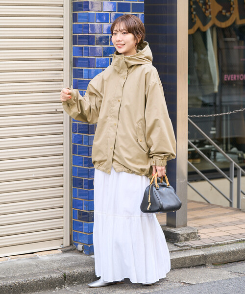 FREAK'S STORE(フリークスストア)の「限定展開 マウンテンパーカー(マウンテンパーカー・レディース・オリーブ/ブラック/ベージュ・フリ-)」の19枚目の写真