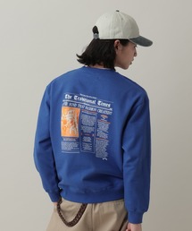 RAGEBLUE（レイジブルー）の「Newspaper Print Sweat/ニュースペーパープリント裏毛スウェット（スウェット）」