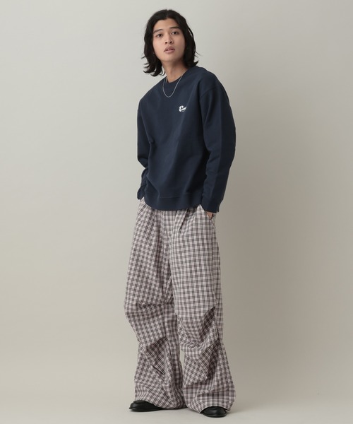 RAGEBLUE（レイジブルー）の「Newspaper Print Sweat/ニュースペーパープリント裏毛スウェット（スウェット・メンズ・ネイビー/ブルー/グレー系その他・MEDIUM/LARGE）」の14枚目の写真