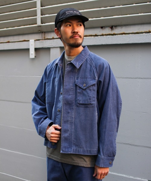 Snow Peak / Sulfur Dyed Fade Coverall フェードカバーオール