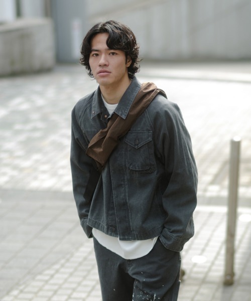 Snow Peak / Sulfur Dyed Fade Coverall フェードカバーオール