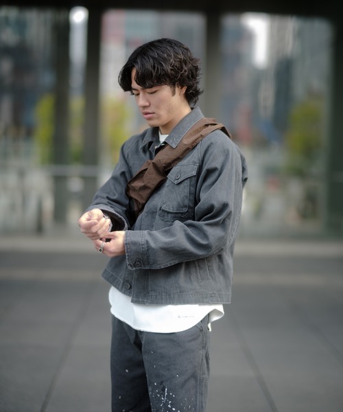 Snow Peak / Sulfur Dyed Fade Coverall フェードカバーオール