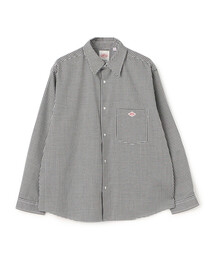 DANTON/ダントン バンドカラーシャツロングスリーブ BAND COLLAR SHIRT