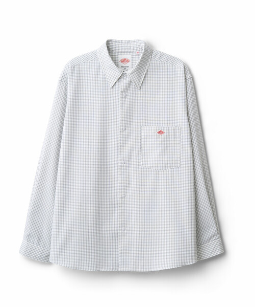 DANTON（ダントン）の「Women's Oxford Classic Collar Shirt（シャツ/ブラウス・レディース・グリーン系その他/ホワイト/ホワイト系その他/サックスブルー/ブラック系その他・38/36/34）」の6枚目の写真