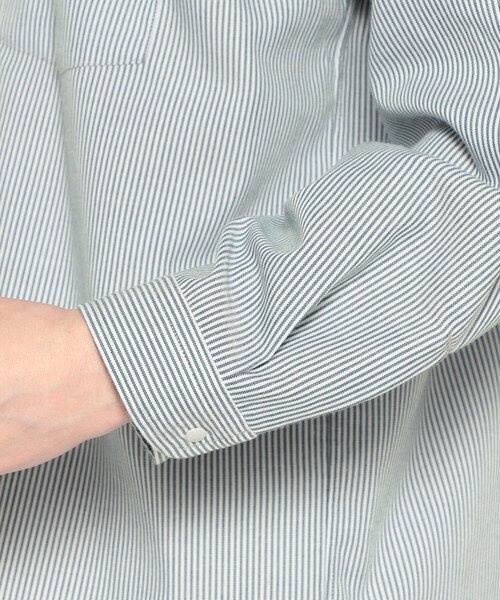 DANTON（ダントン）の「Women's Oxford Classic Collar Shirt（シャツ/ブラウス・レディース・グリーン系その他/ホワイト/ホワイト系その他/サックスブルー/ブラック系その他・38/36/34）」の15枚目の写真