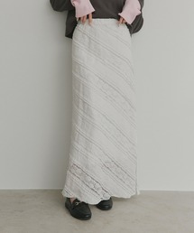 ad thie | 透かし レース ナロースカート(スカート)