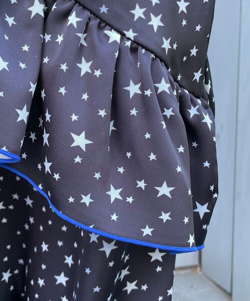 HELLO.SANFRANCISCO(ハローサンフランシスコ)の「【HELLO.SANFRANCISCO/ハローサンフランシスコ】TEE付き星柄キャミワンピ(ワンピース・レディース・ホワイト/ブラック・ONE SIZE)」の21枚目の写真