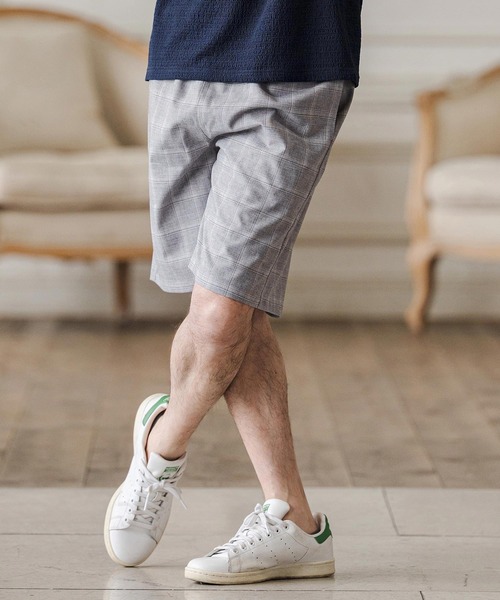 CAMBIO（カンビオ）の「mp14688-Tropical Pincheck Short Pants ショートパンツ(S68126cmb)（その他パンツ・メンズ・グレー/ライトグレー・L/M/S）」の12枚目の写真