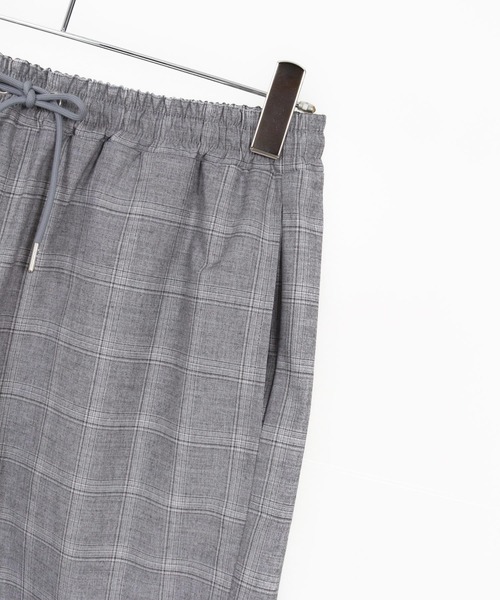 CAMBIO（カンビオ）の「mp14688-Tropical Pincheck Short Pants ショートパンツ(S68126cmb)（その他パンツ・メンズ・グレー/ライトグレー・L/M/S）」の22枚目の写真