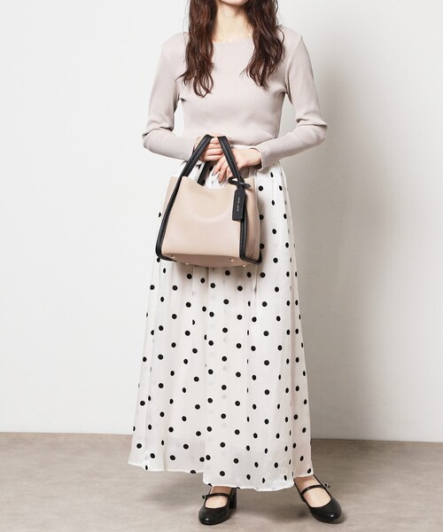 ESPERANZA（エスペランサ）の「ミニショルダー付きトートバッグ（トートバッグ・レディース・ベージュ/ブラック/こしょう色系/グリーン・FREE）」の20枚目の写真