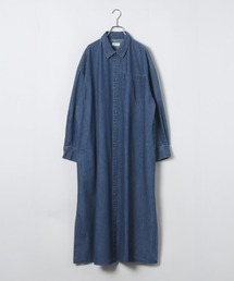 LEPSIM | デニムシャツロングワンピース　639369(ワンピース)