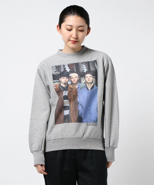 EIGHTAM(エイタム)の「【8】【EIGHTAM】Kevin Cummins BEASTY CROW SW(スウェット・レディース・ホワイト/グレー/ブラック・MEDIUM/LARGE)」の6枚目の写真