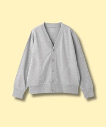 Mac-House（マックハウス）の「NAVY　ミニ裏毛カーディガン（カーディガン/ボレロ）」