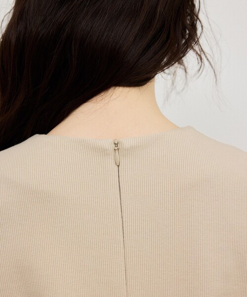 ADAM ET ROPE'（アダムエロペ）の「BOTANICAL DYED  DRESS（ワンピース・レディース・チャコールグレー/キナリ/ラベンダー・1/2）」の13枚目の写真